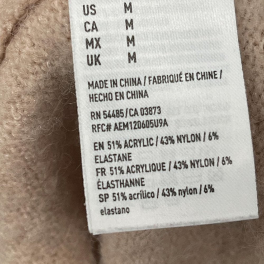 American Eagle Color Block Fuzzy Striped Cozy Lon… - image 6